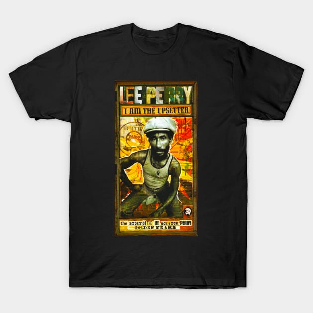 LEE SCRATCH PERRY- I AM THE UPSETTER T-Shirt by The Jung Ones